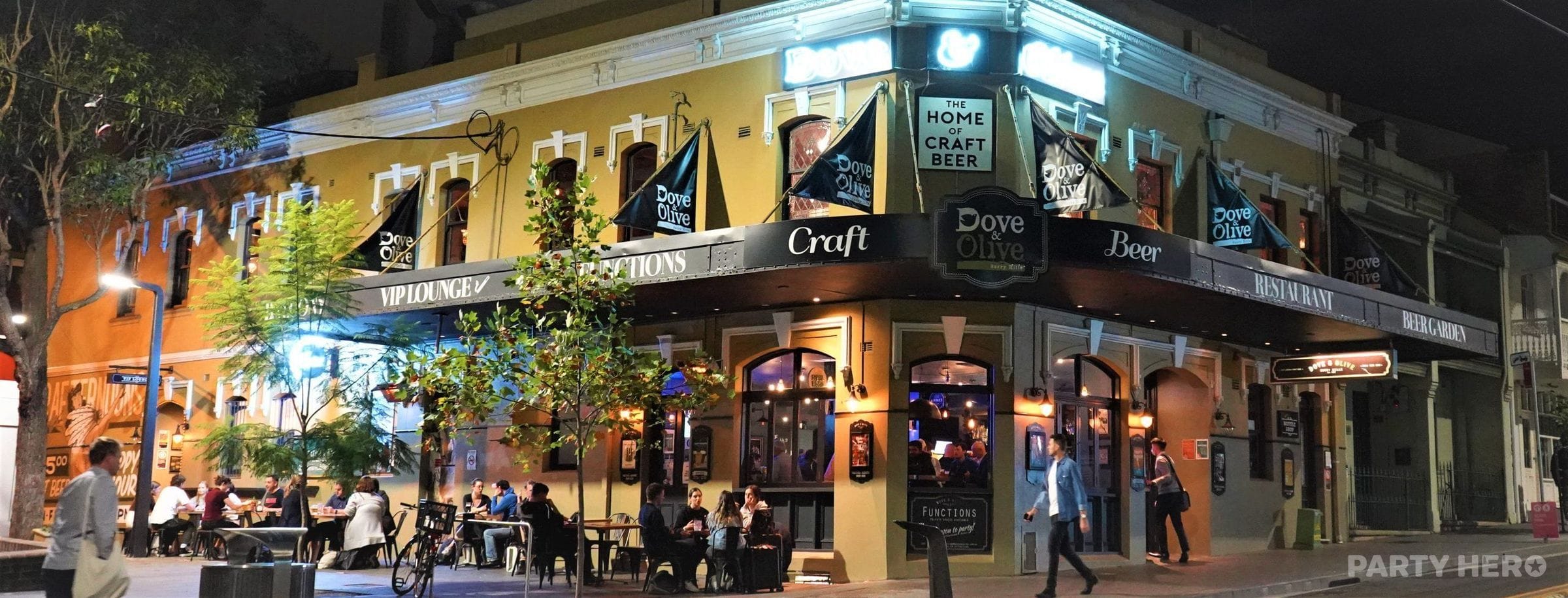 Dove & Olive - party venue in Sydney