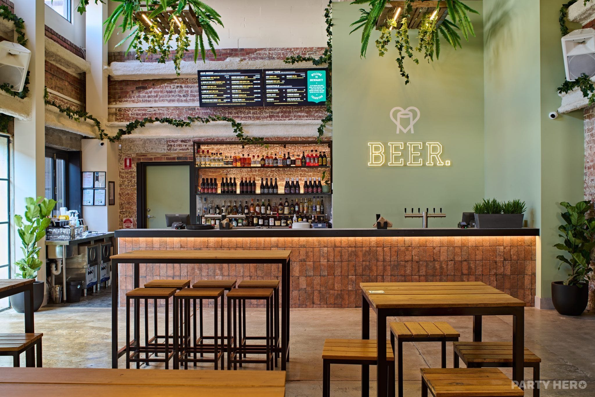 Brewmanity - party venue in Melbourne