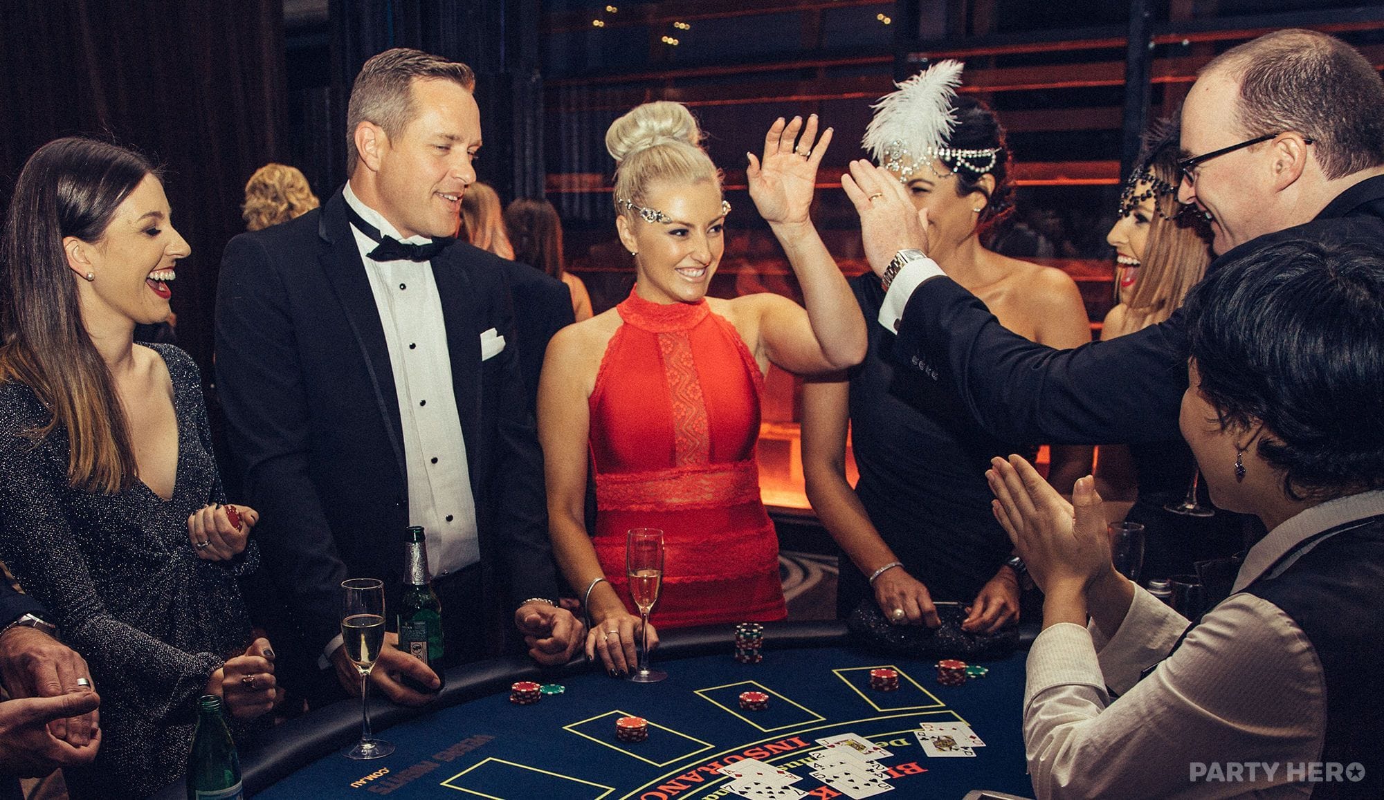 Vegas Nights Productions activity in Sydney - group bookings