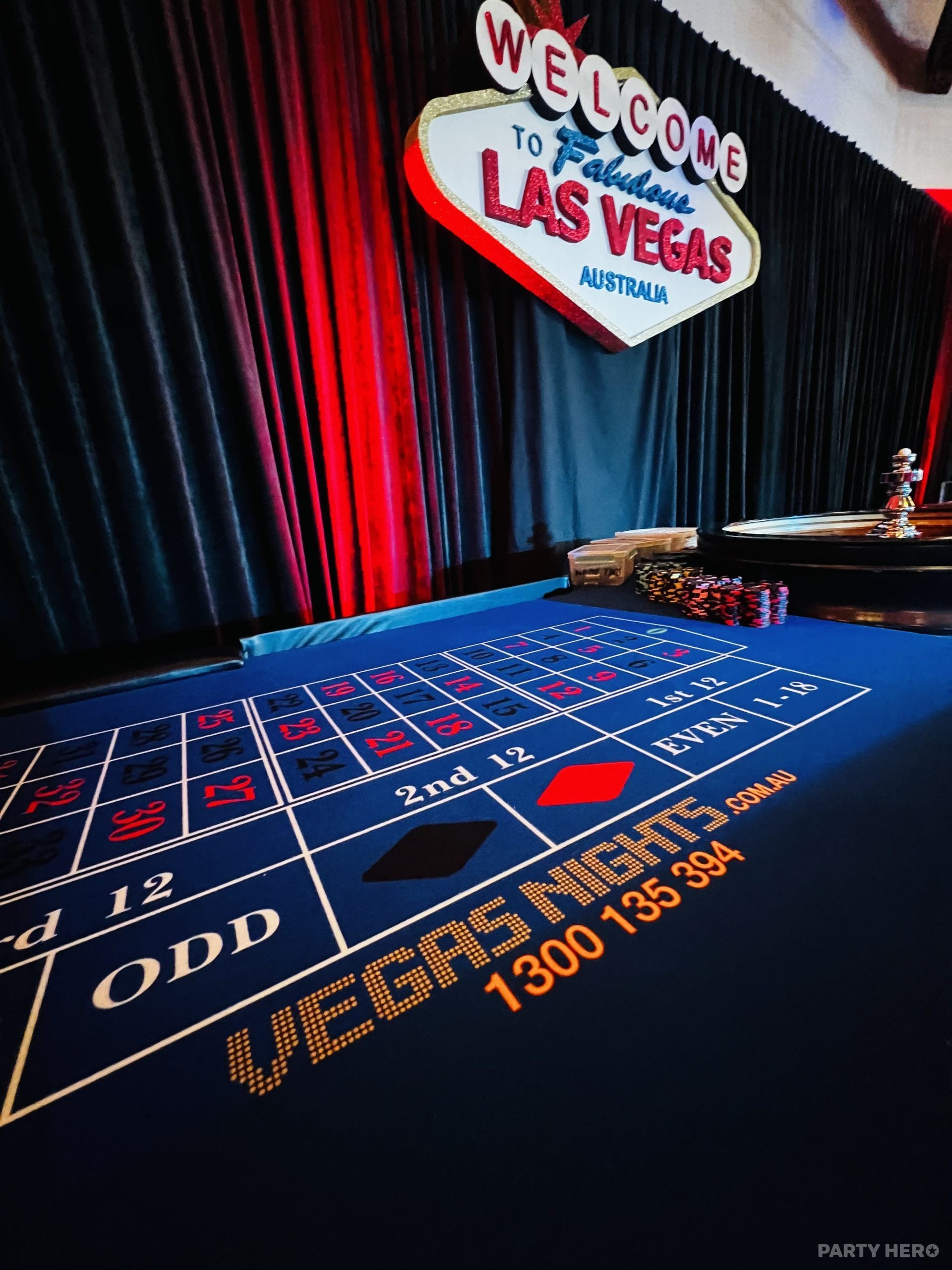 Vegas Nights Productions activity in Sydney - group bookings