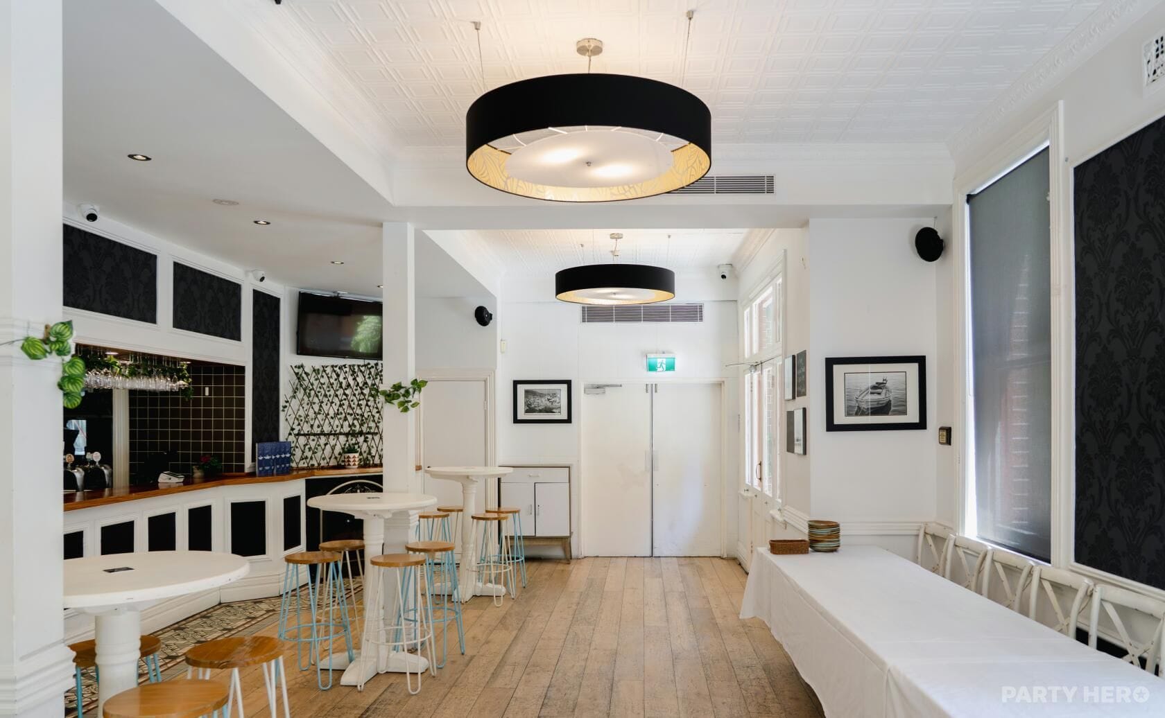 Level 1 at The Belvedere Hotel - party venue hire