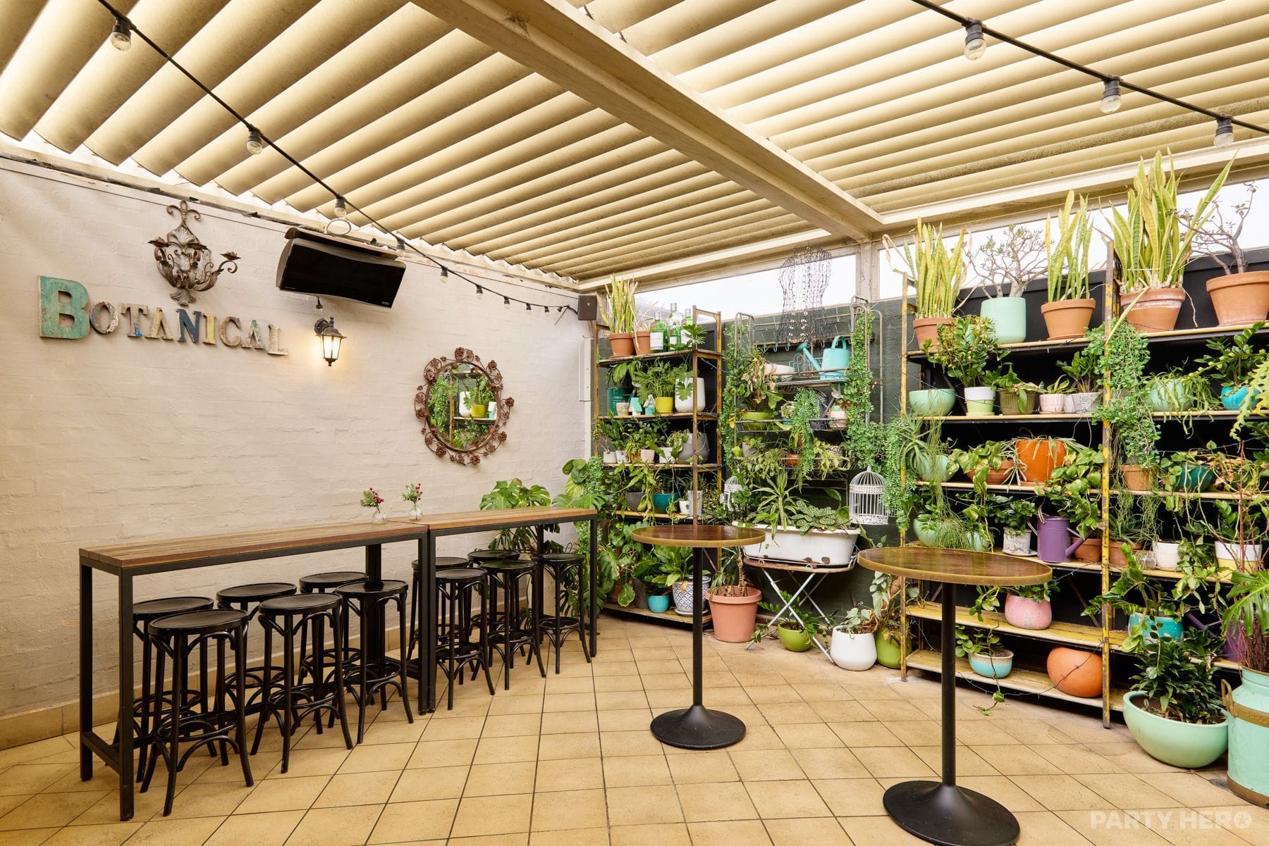 Botanical Bar & Garden Terrace at The Royal Leichhardt - party venue in Sydney