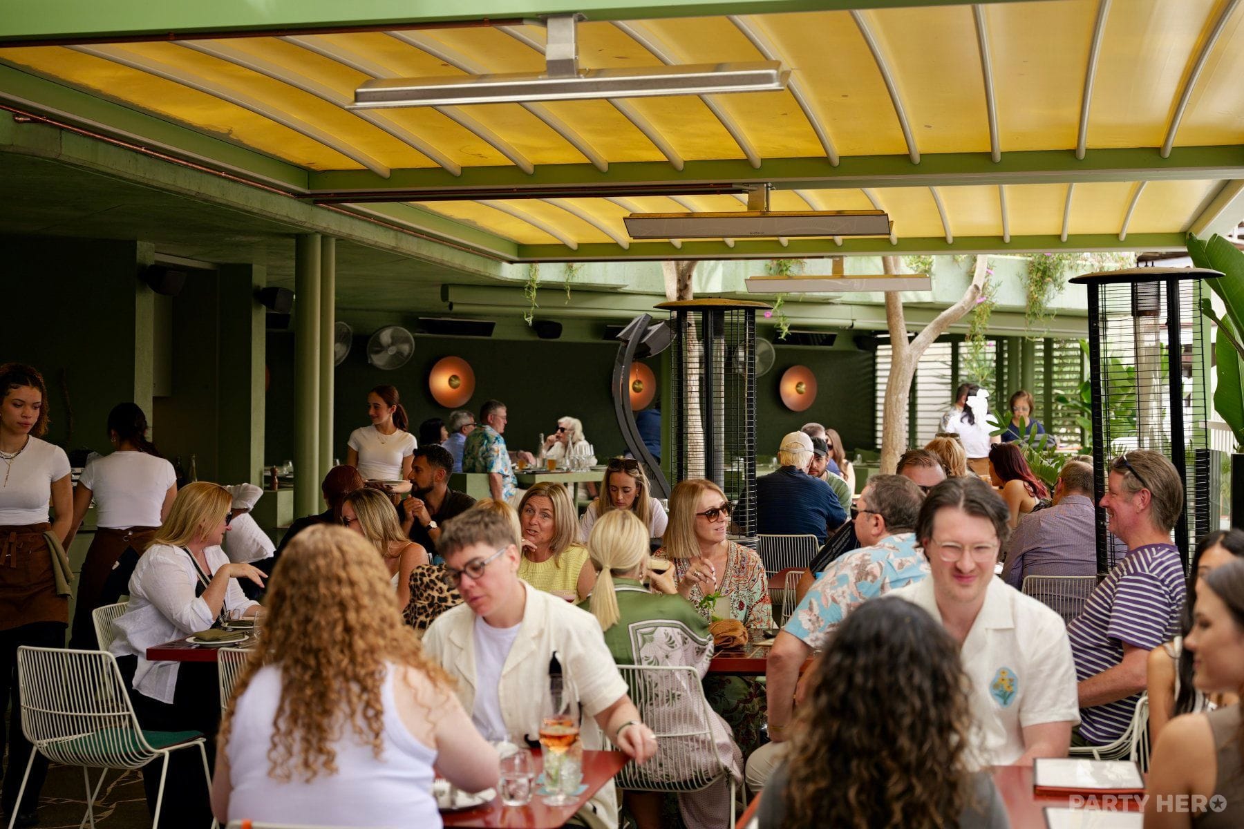 Courtyard at Elliott's - party venue in Sydney