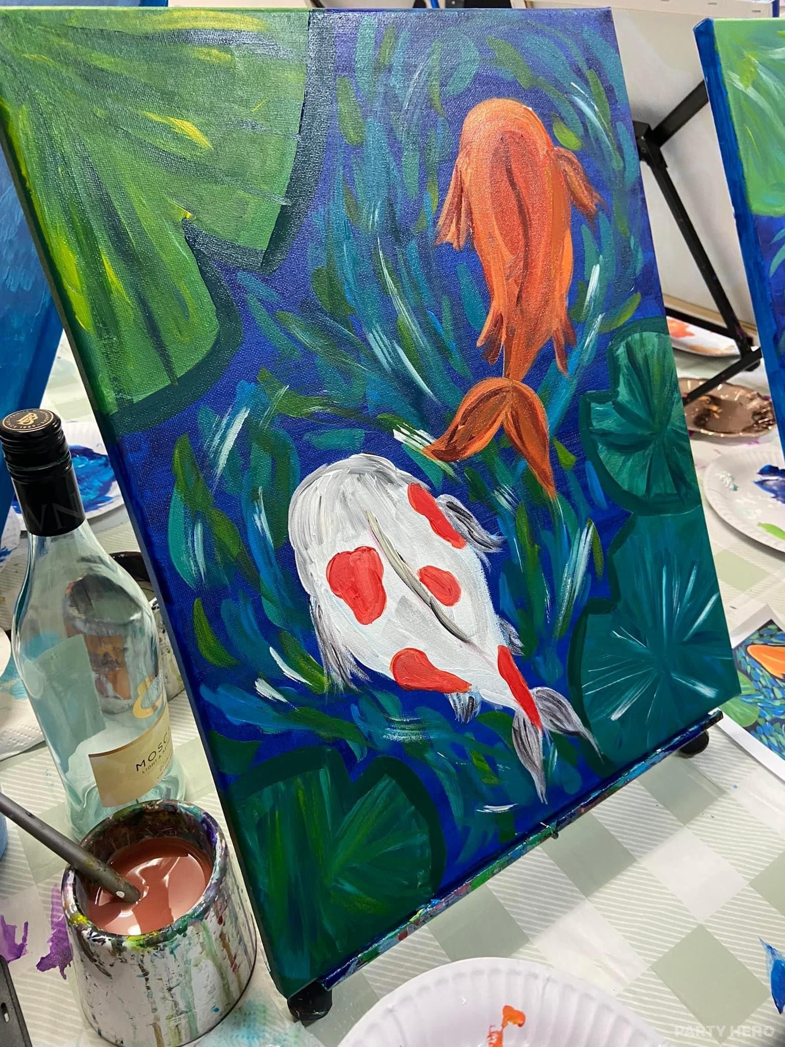 Little Pegg Studio - paint and sip in Port Stephens