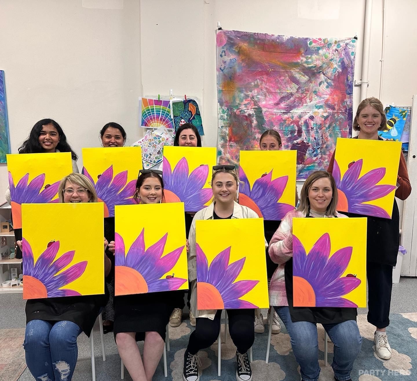 Little Pegg Studio - paint and sip in Port Stephens