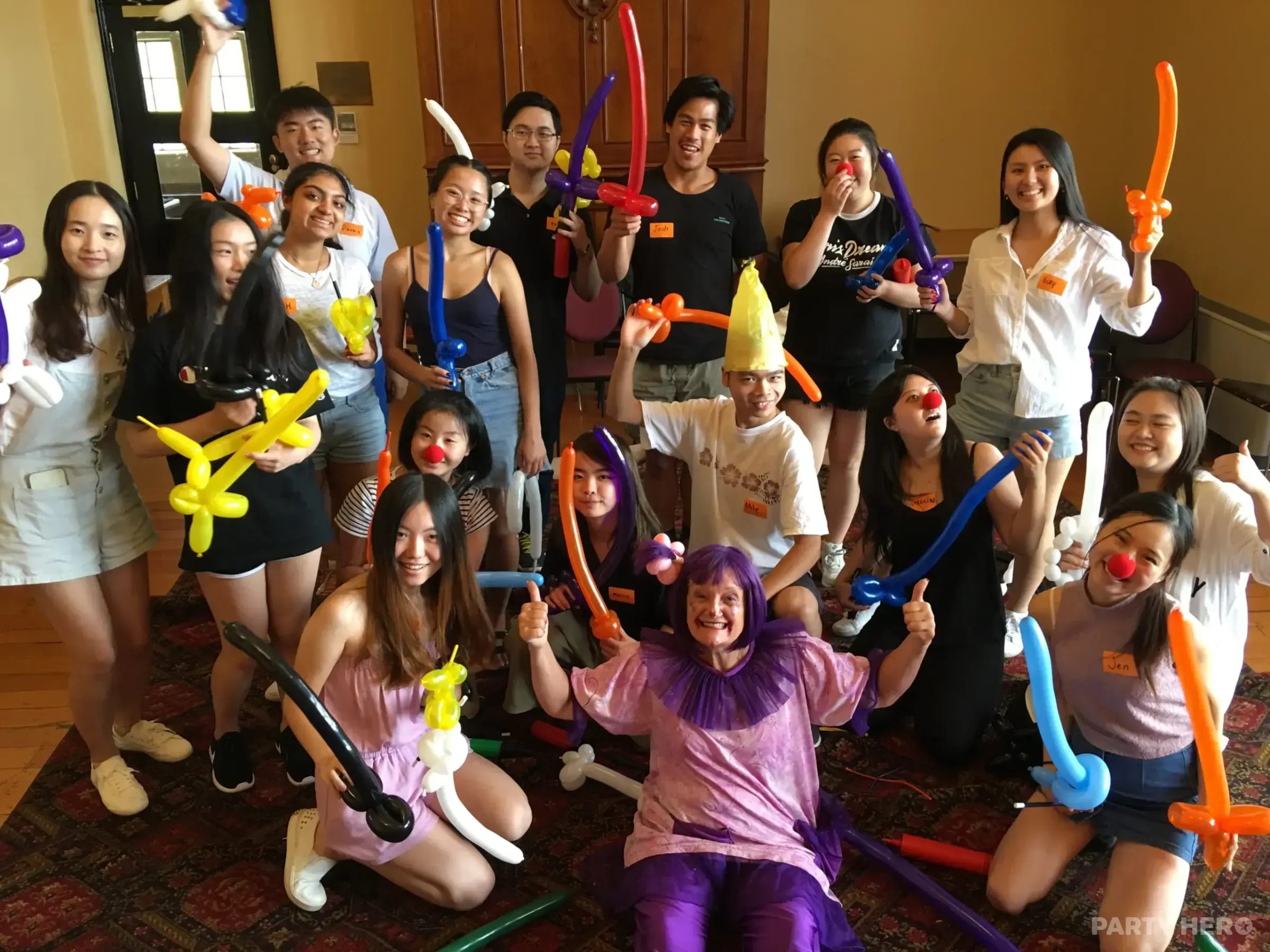 The Clown Company activity in Sydney - group bookings