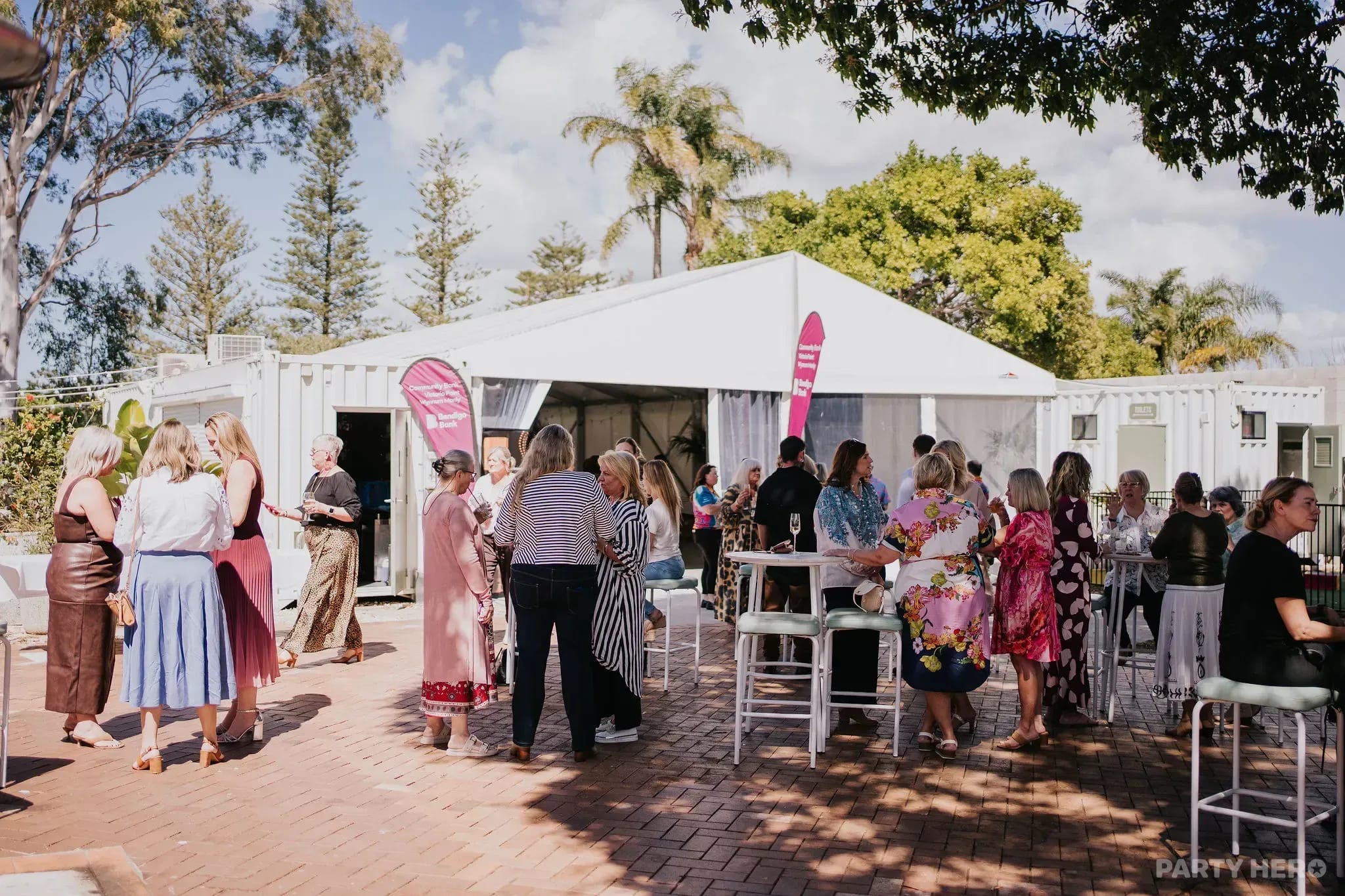 Stradbroke Marquee at Grand View Hotel - party venue in Brisbane