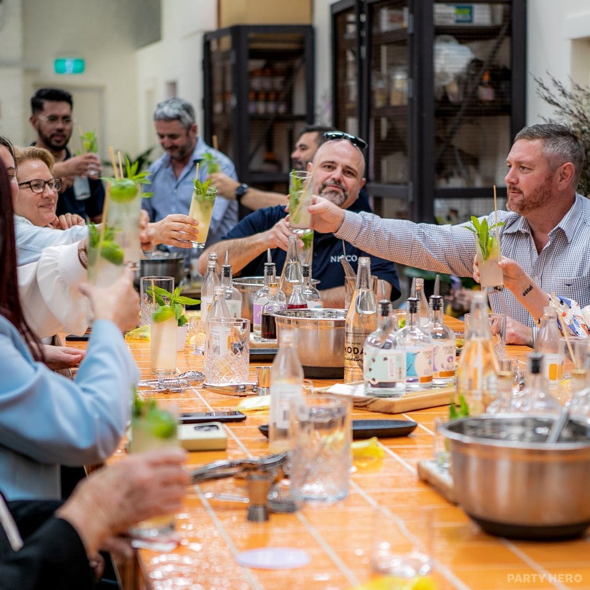 Unexpected Guest Distillery cocktail classes in Sydney - group bookings