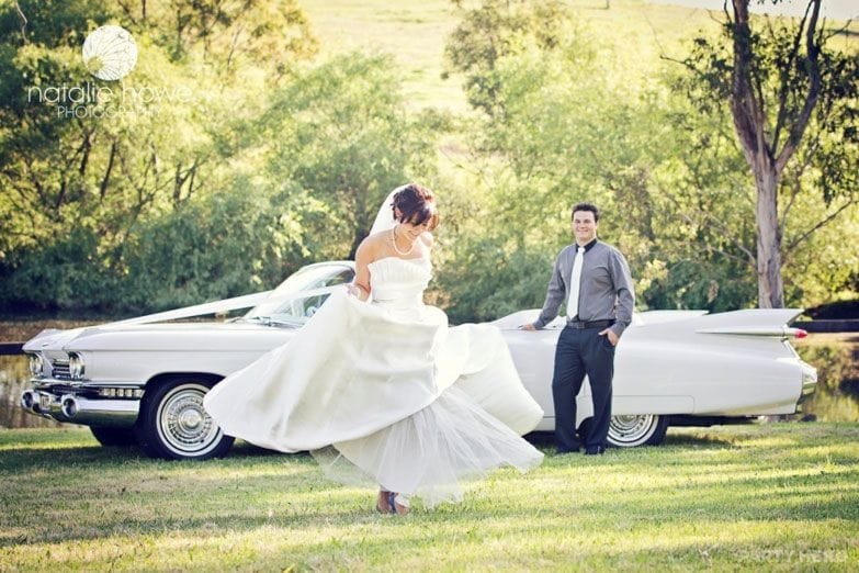 Ace American Convertibles wedding car hire in Sydney