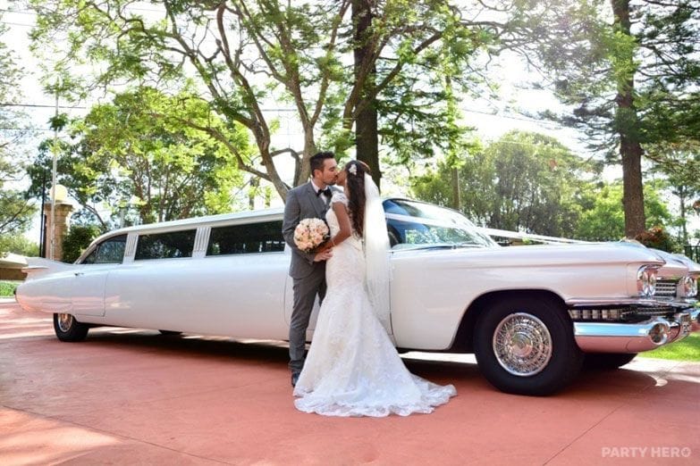 Ace American Convertibles wedding car hire in Sydney