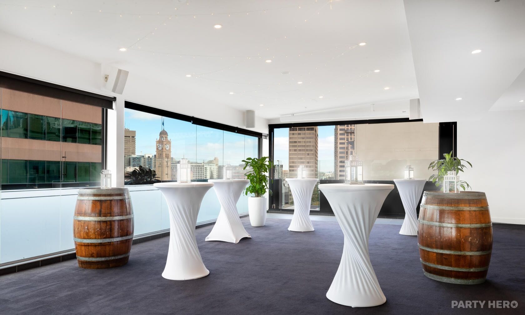 The Surry Rooftop at Rydges Sydney Central - party venue hire