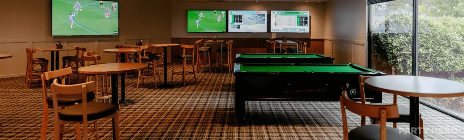 Sports Bar at Cherry Hill Hotel - party venue in Melbourne