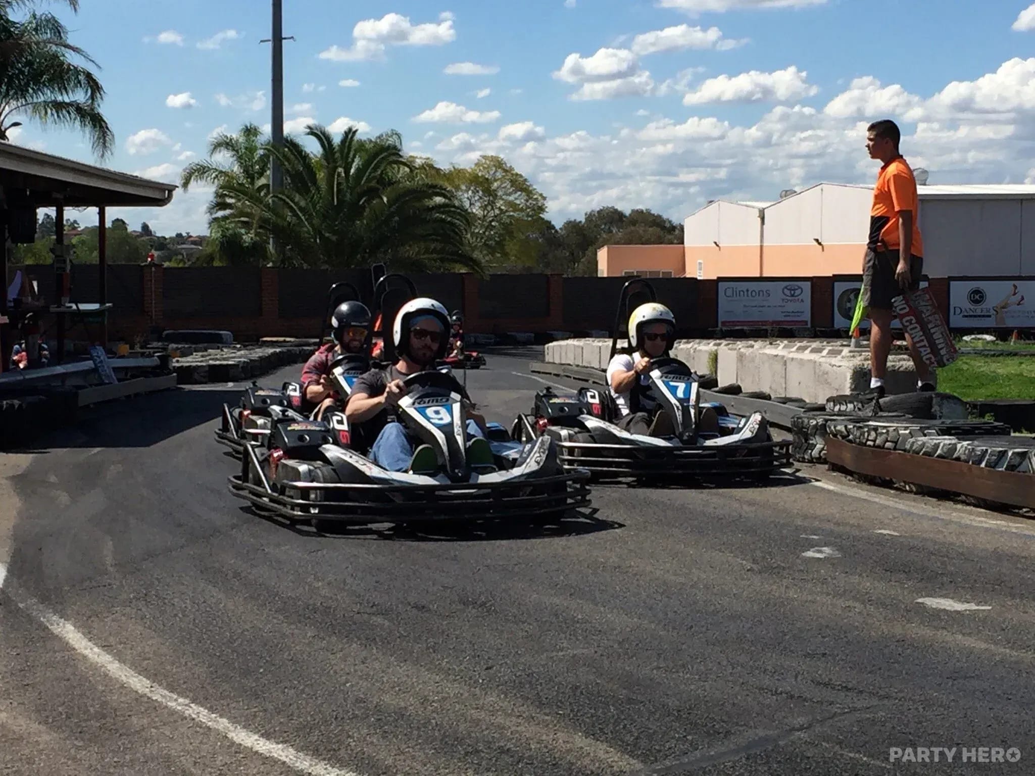 Fastlane Karting go karts in Sydney - group bookings
