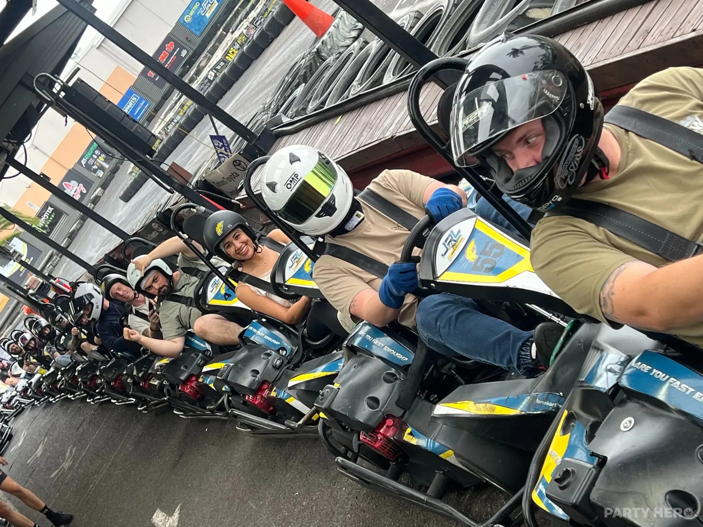 Fastlane Karting go karts in Sydney - group bookings