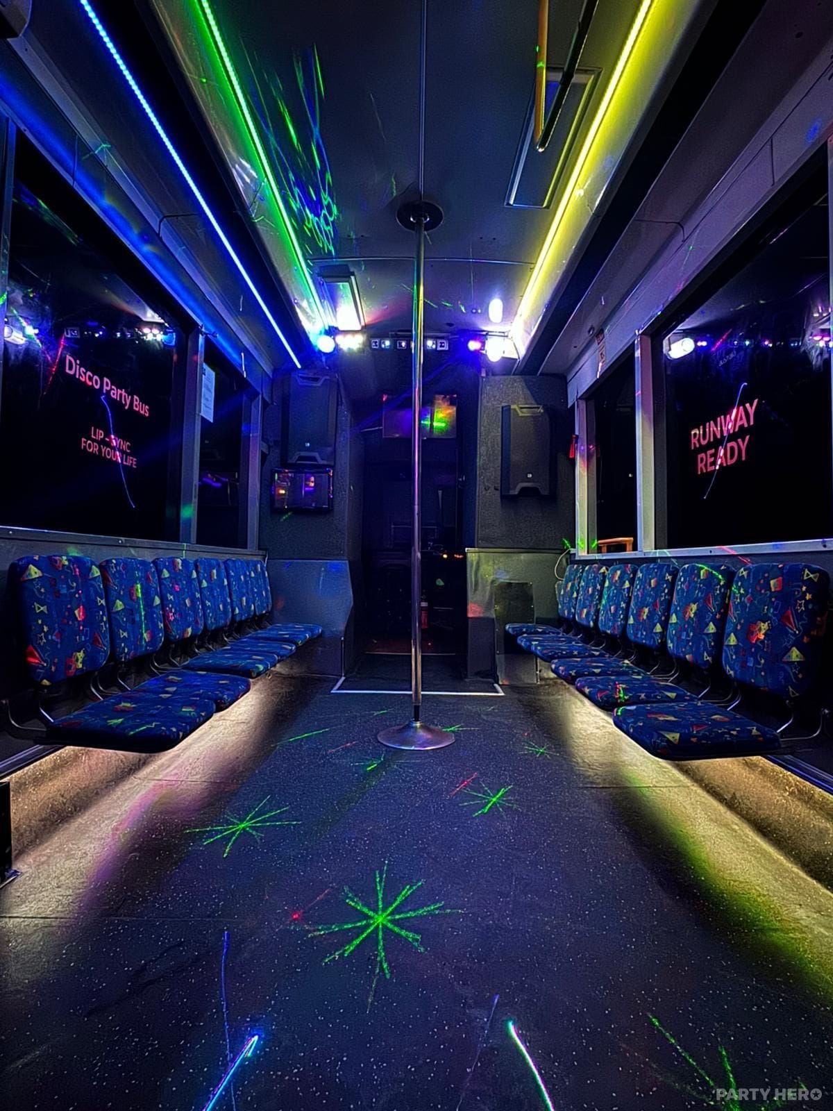Jono's Party Bus activity in Sydney - group bookings