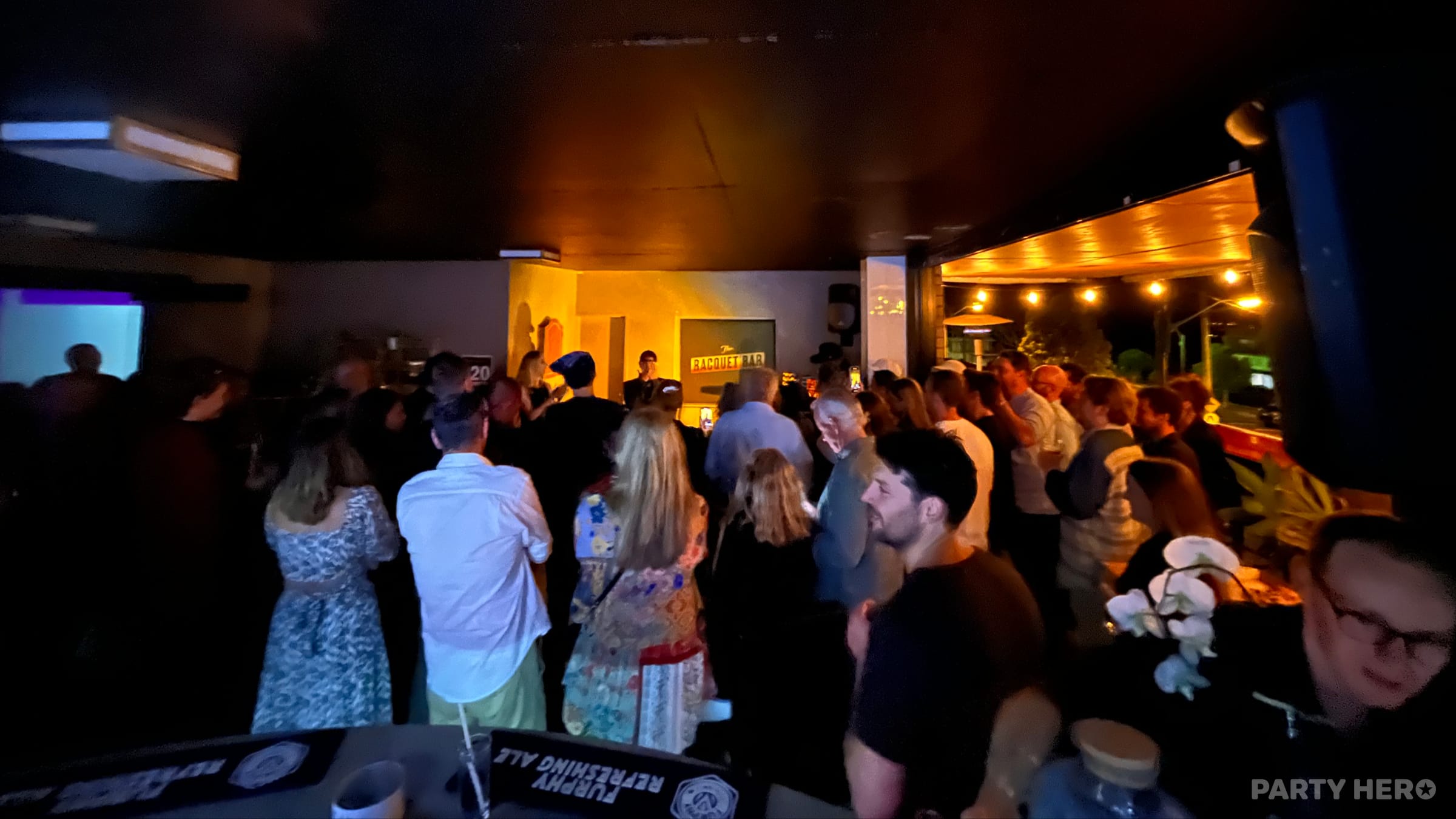 The Racquet Club - party venue in Sydney