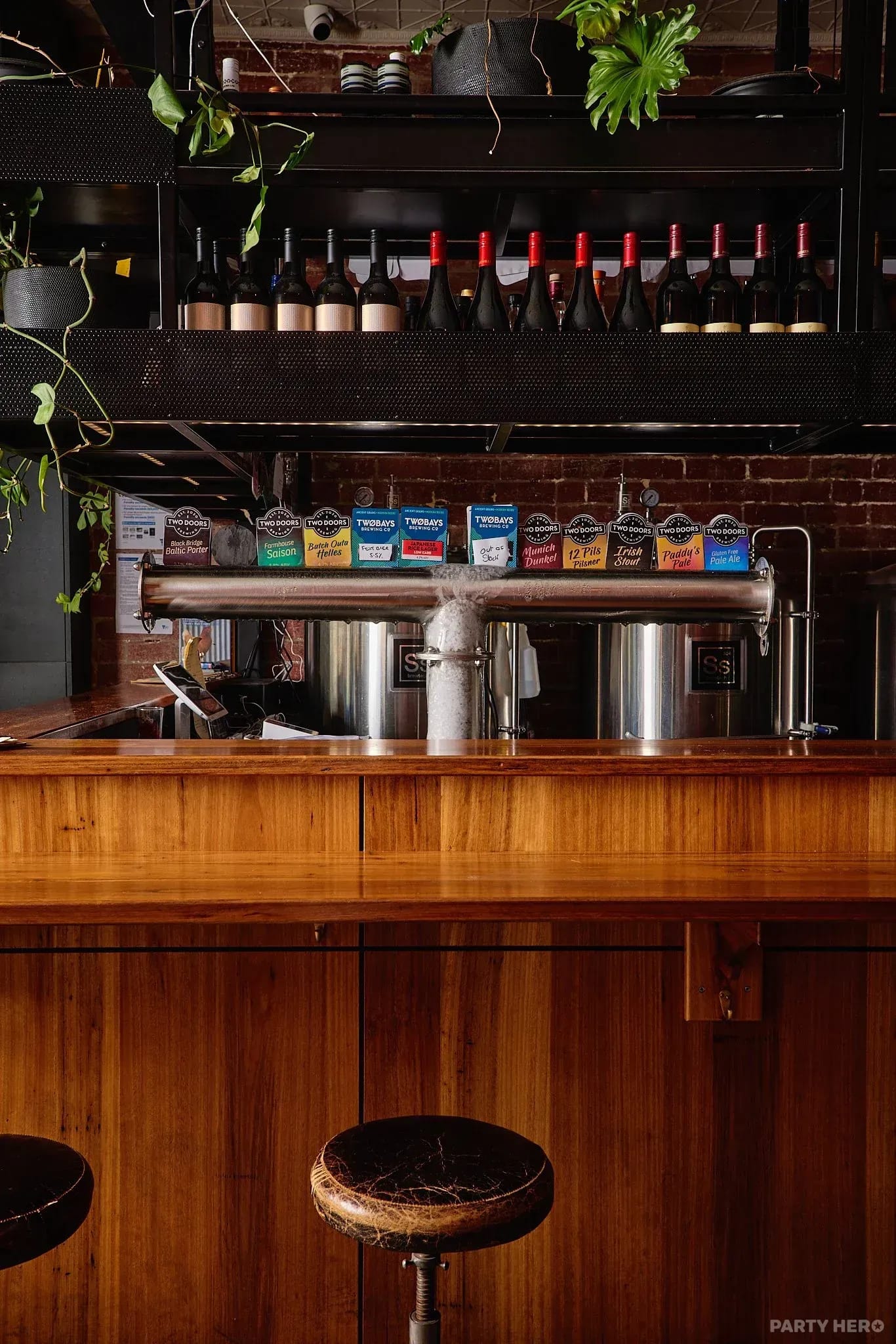 Private Dining at Two Doors Brewing - party venue in Melbourne