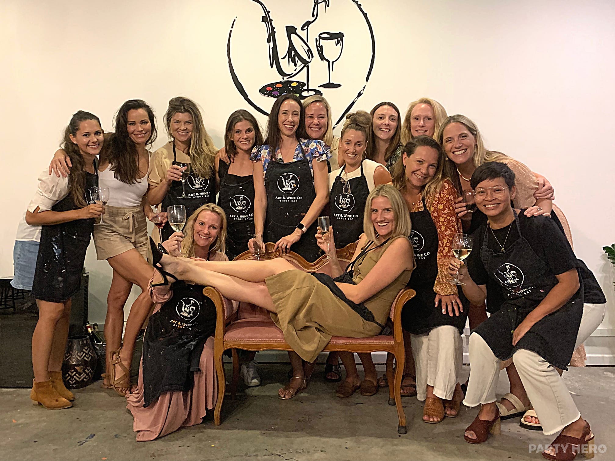 Art & Wine Co. Byron Bay - paint and sip in Byron Bay