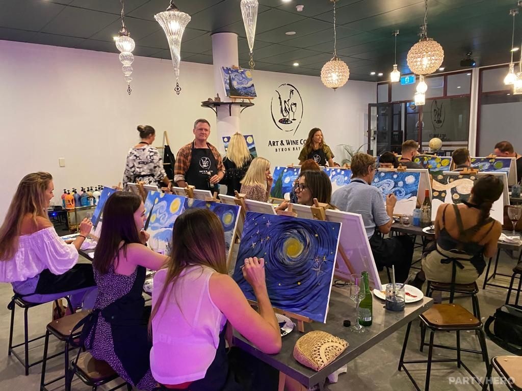 Art & Wine Co. Byron Bay - paint and sip in Byron Bay