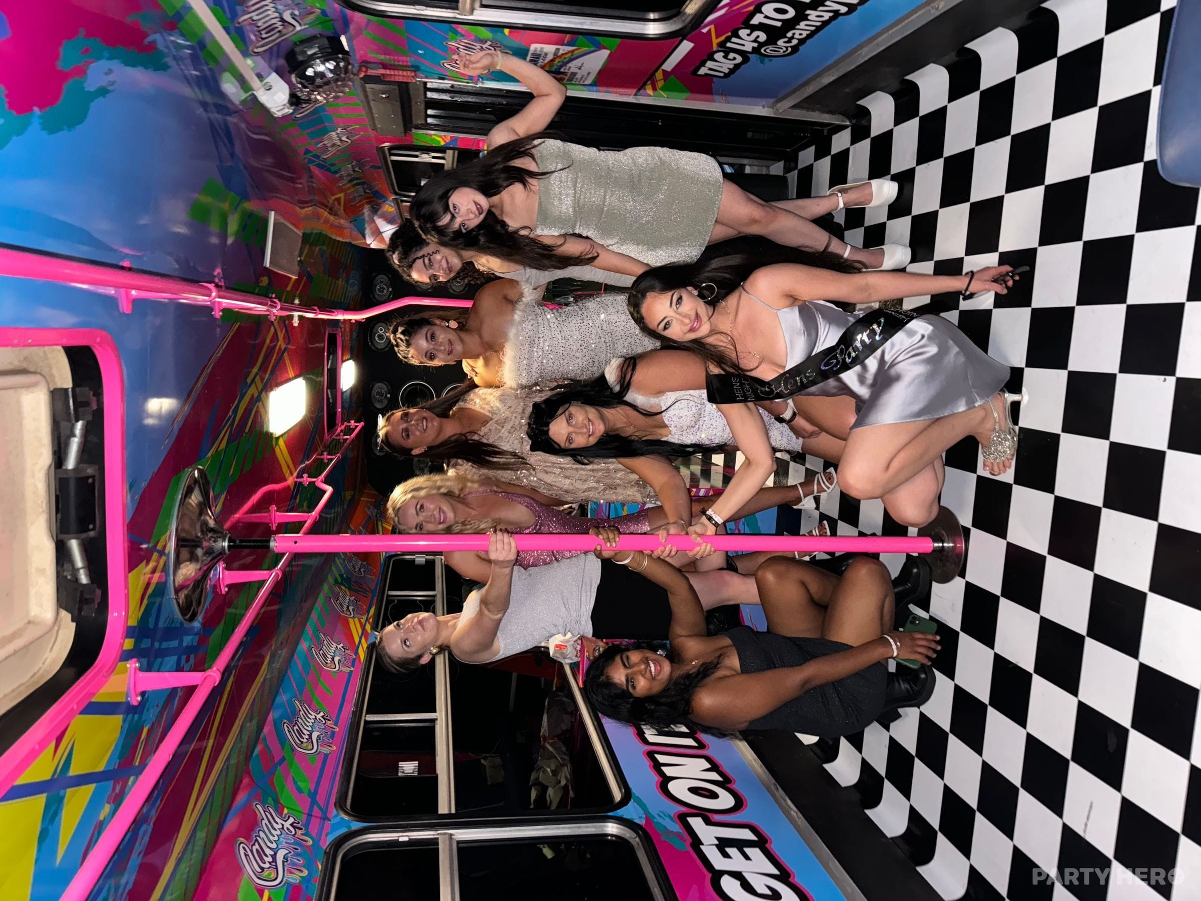Candy Party Bus activity in Sydney - group bookings