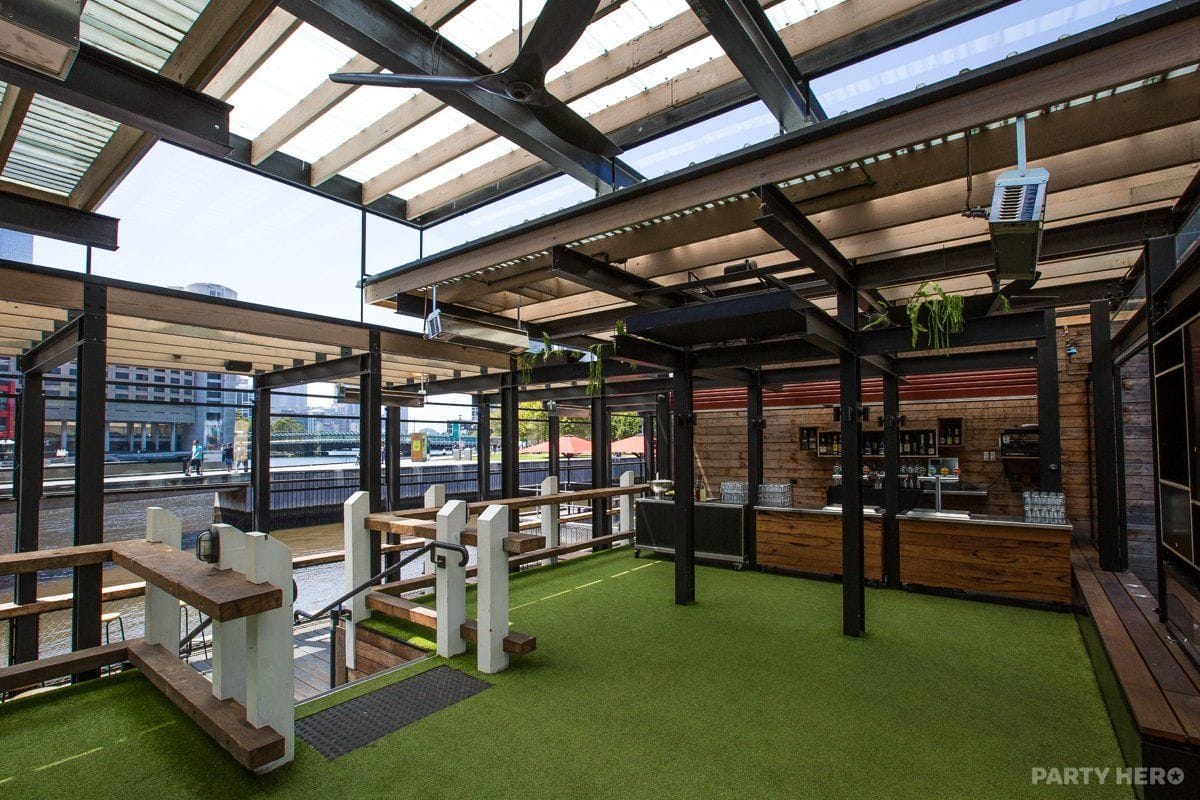 The Decks at The Boatbuilders Yard - party venue in Melbourne