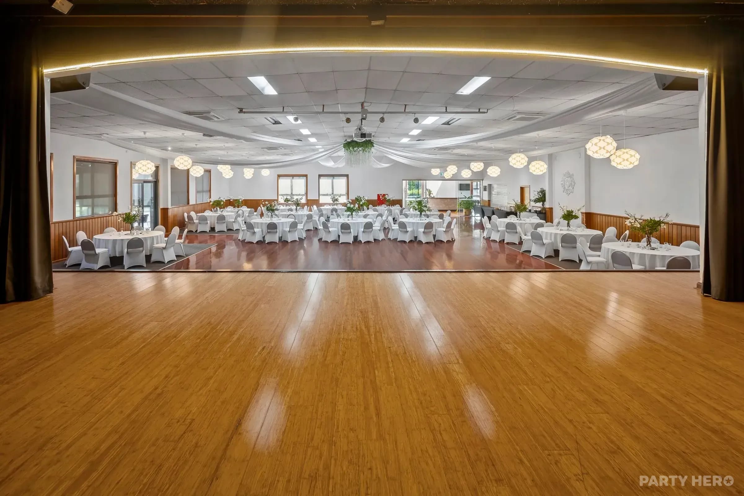 Large Hall at Polish House Syrena - party venue in Melbourne