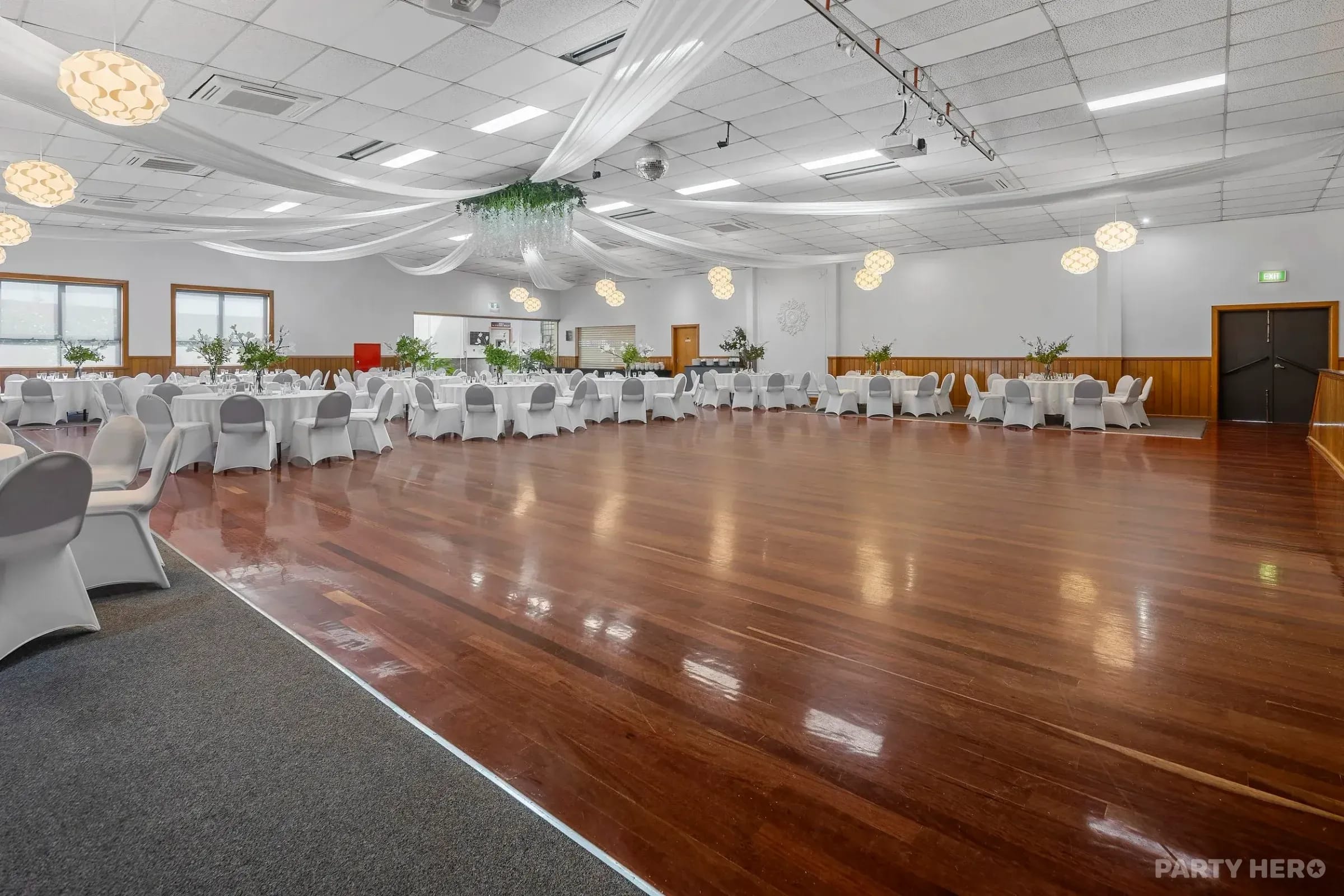 Large Hall at Polish House Syrena - party venue in Melbourne