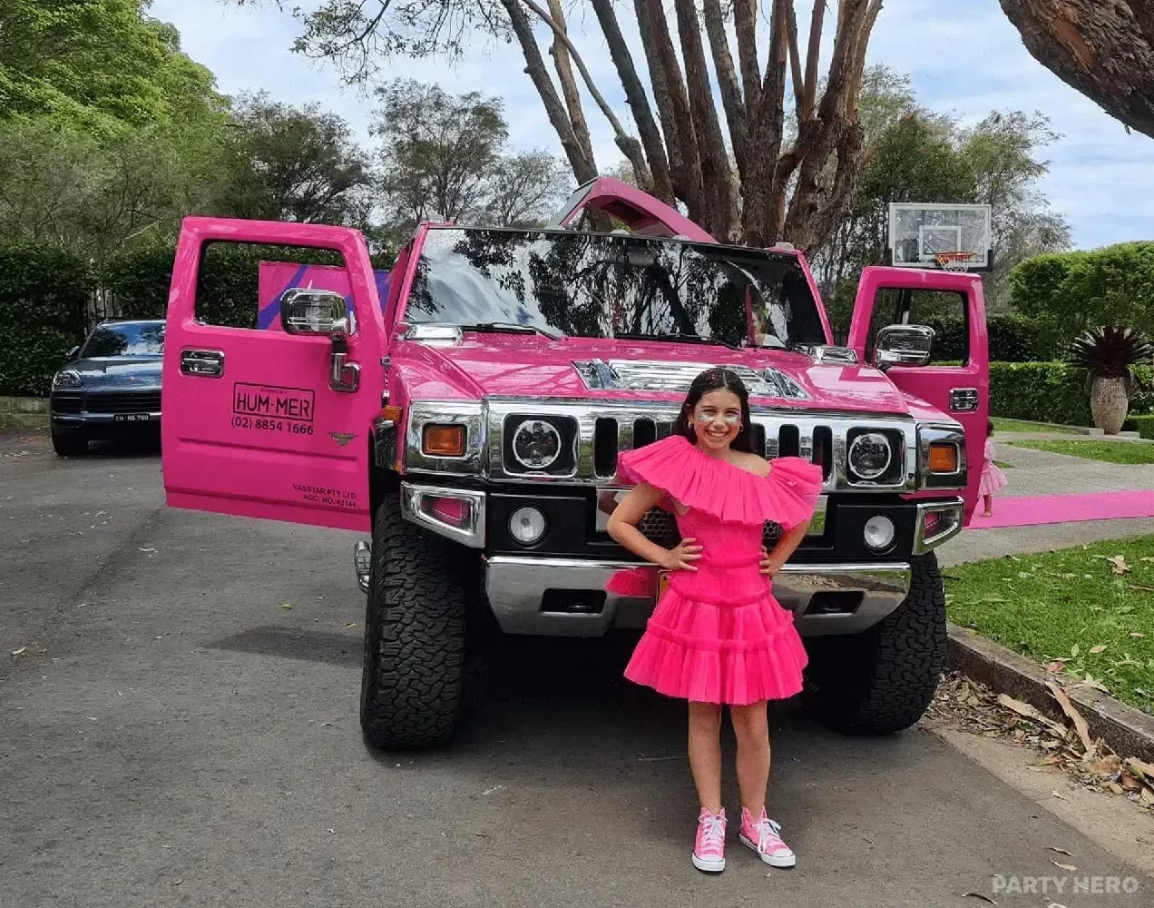 Humming in a Hummer stretch hummer hire in Sydney