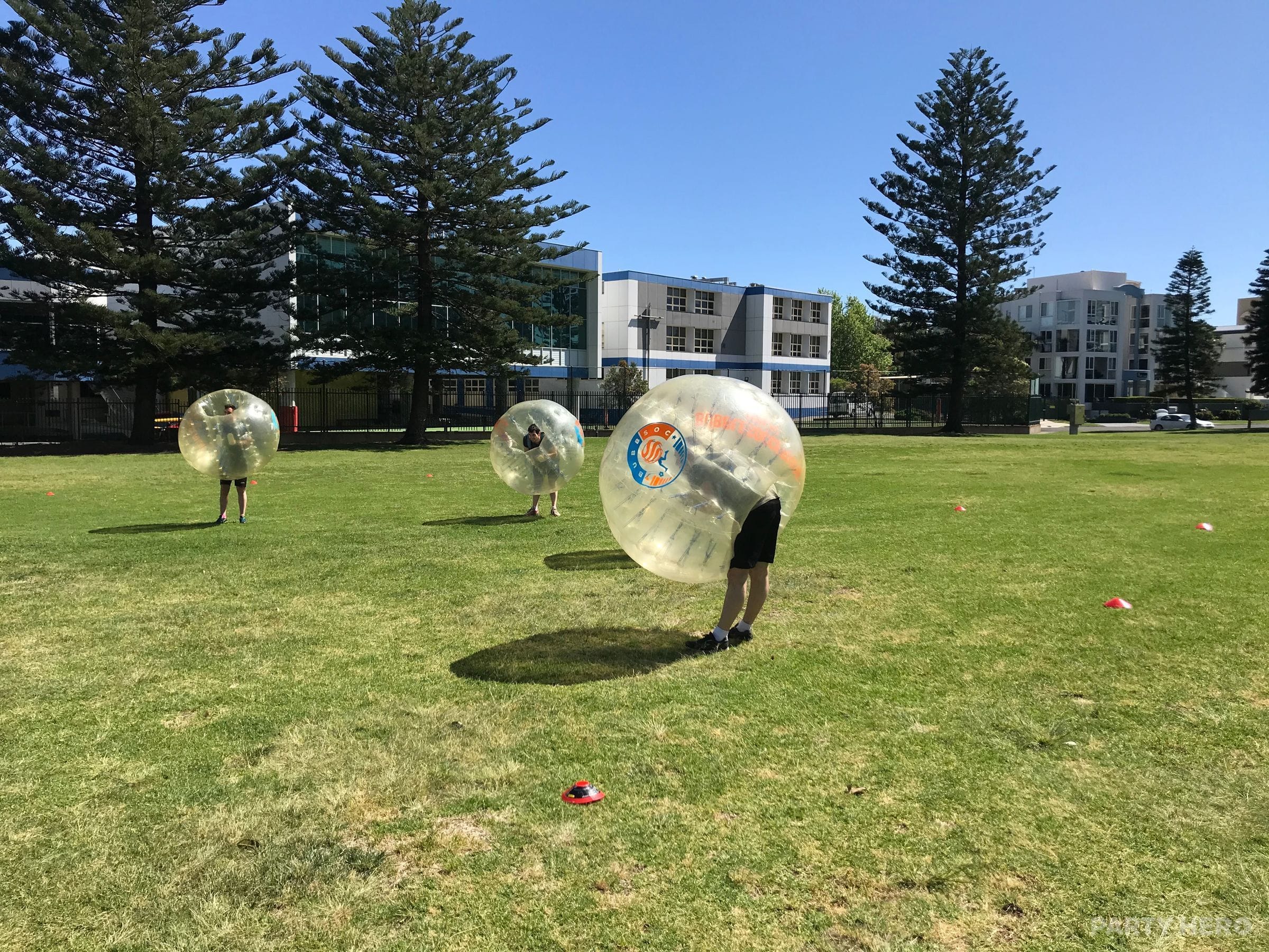 Bubble Soccer Hire activity in Sydney - group bookings