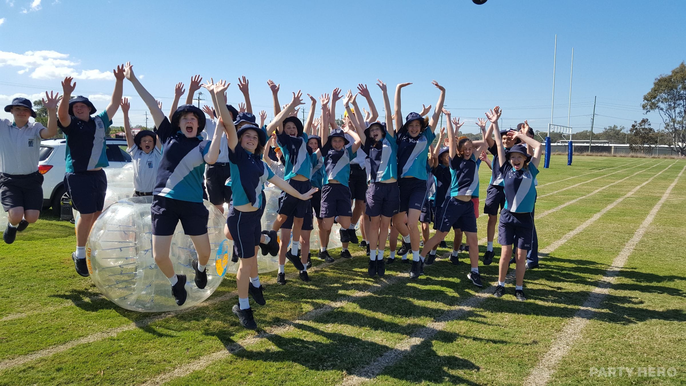 Bubble Soccer Hire activity in Sydney - group bookings