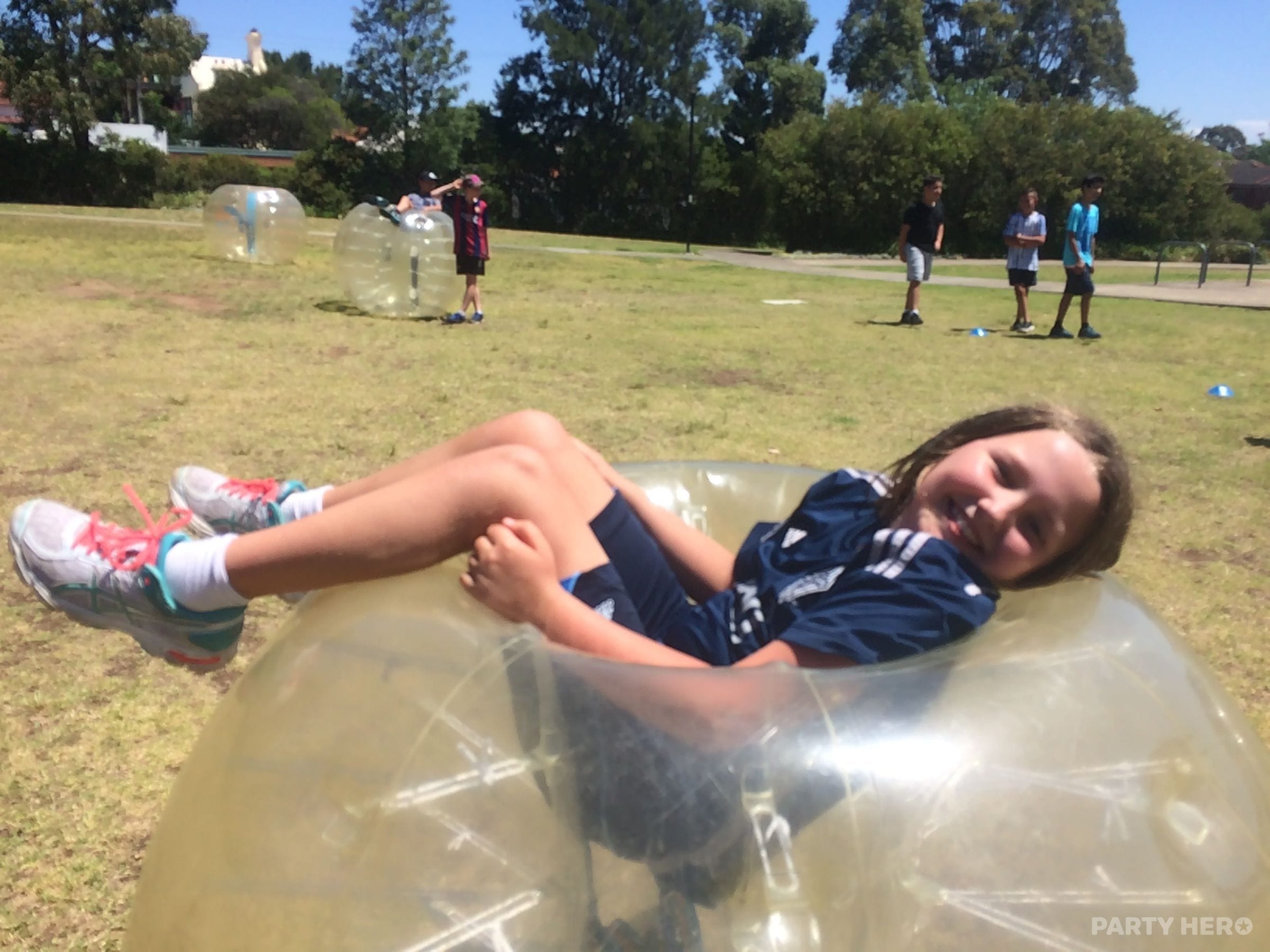 Bubble Soccer Hire activity in Sydney - group bookings