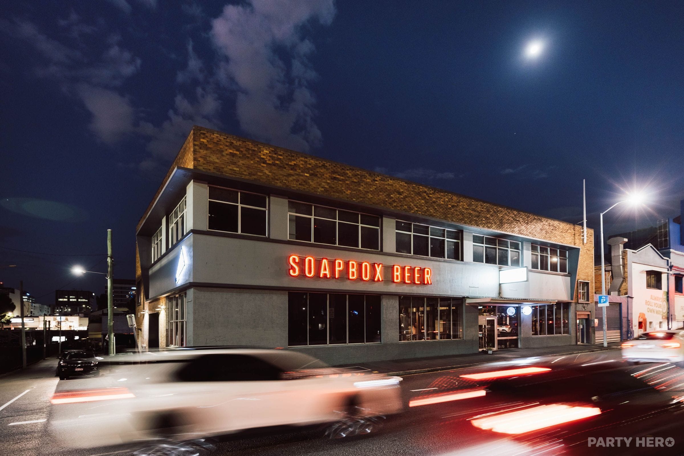 Soapbox Beer - party venue in Brisbane