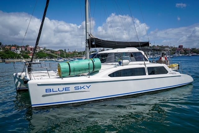 Blue Sky - Sydney Harbour boat hire