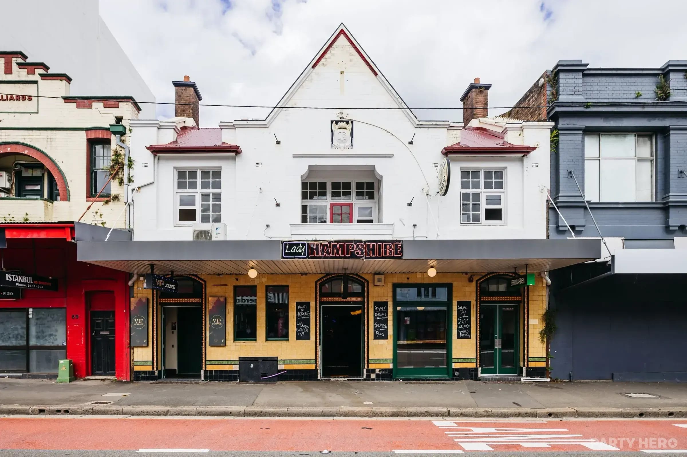 The Lady Hampshire - party venue in Sydney