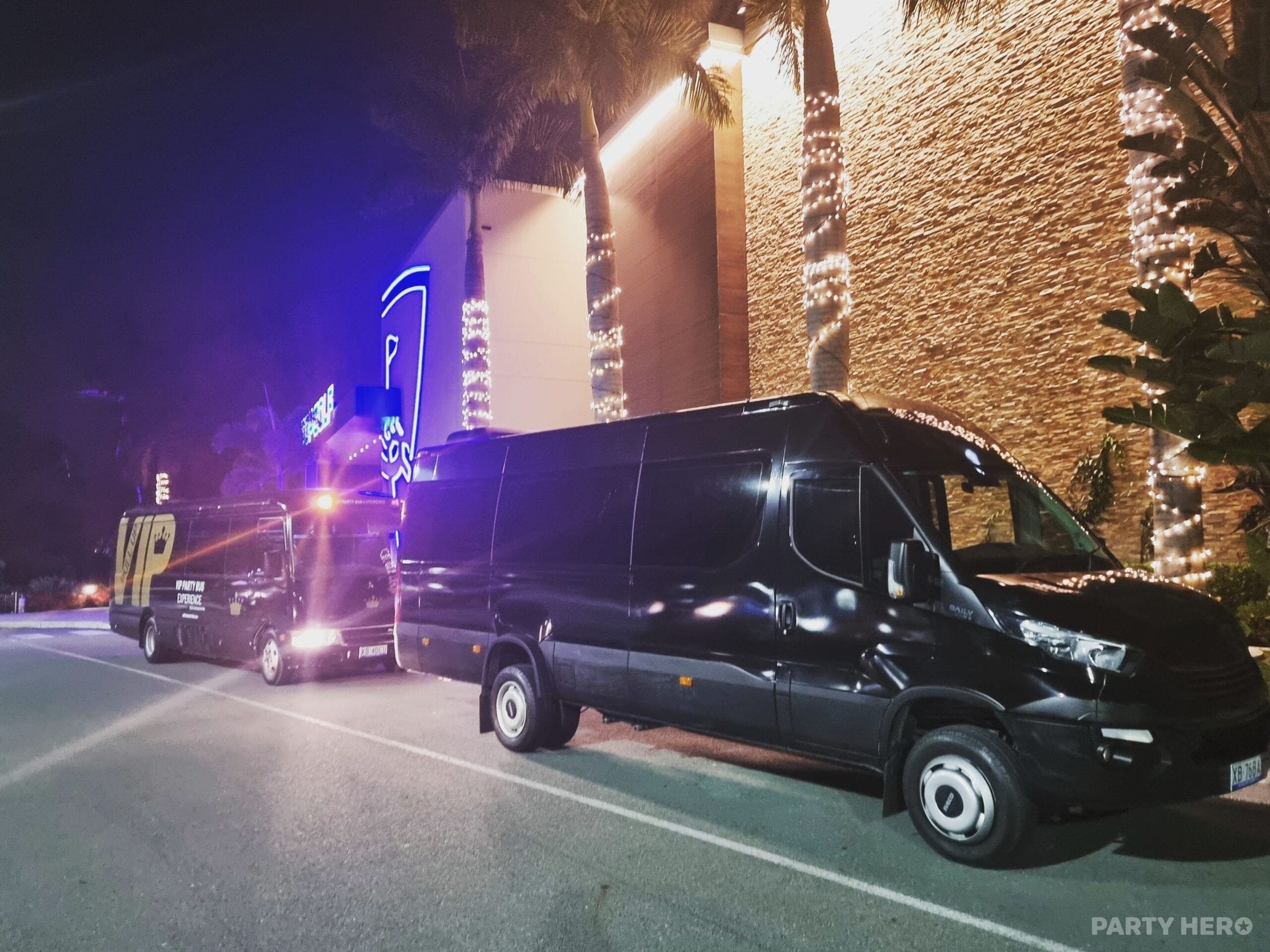 Pull Up VIP - party bus hire in Brisbane