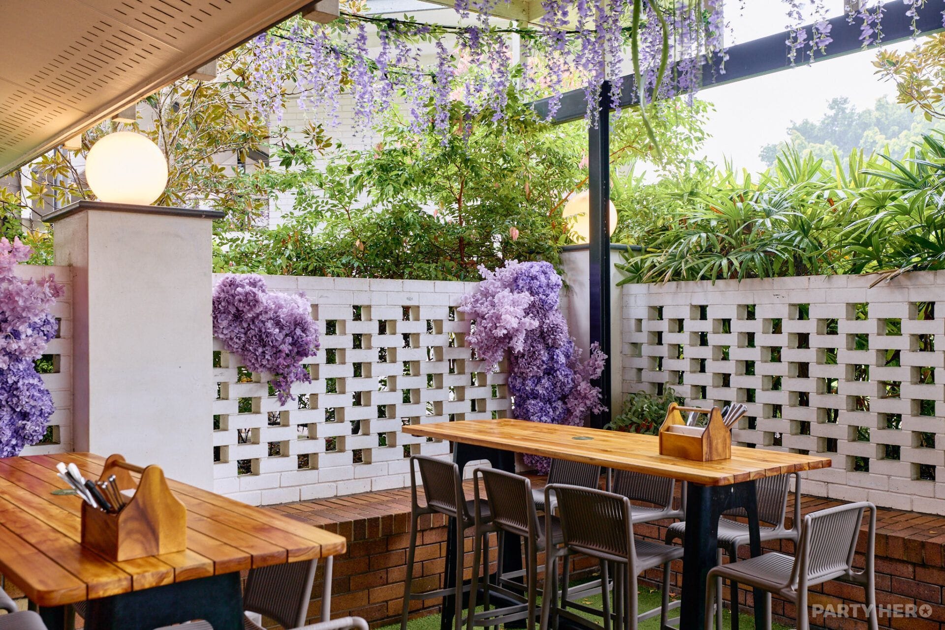The Courtyard at The Kenmore - party venue in Brisbane
