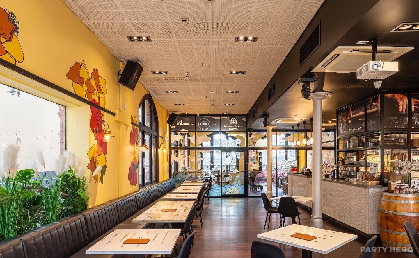 Upstairs Exclusive at Albion Place Hotel - party venue hire