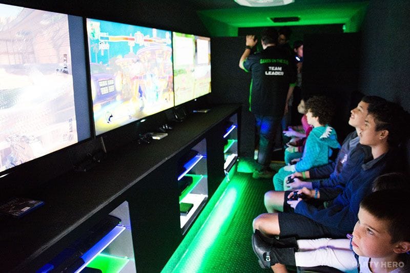 Games on the Bus activity in Sydney - group bookings