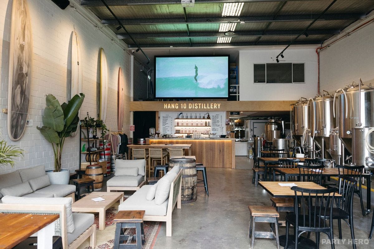 Hang 10 Distillery paint & sip in Sydney - group bookings