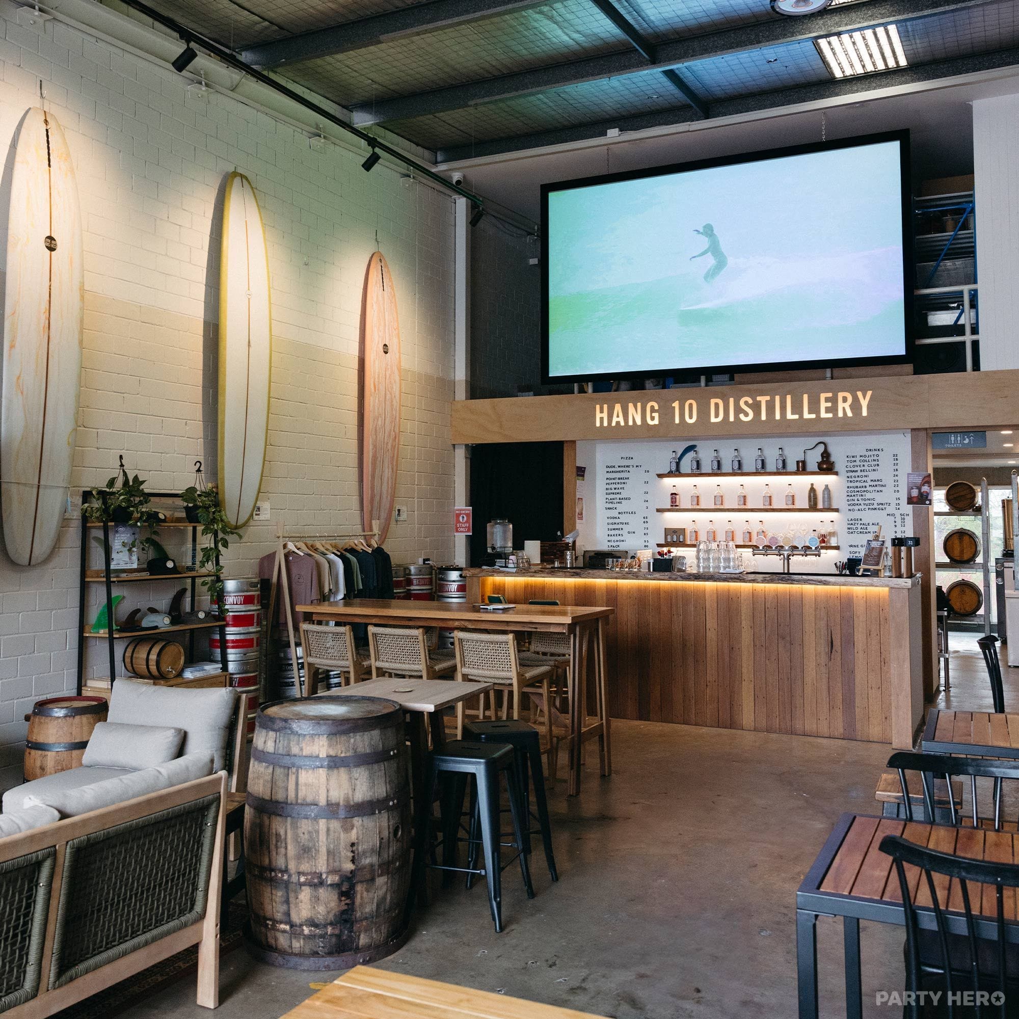Hang 10 Distillery paint & sip in Sydney - group bookings