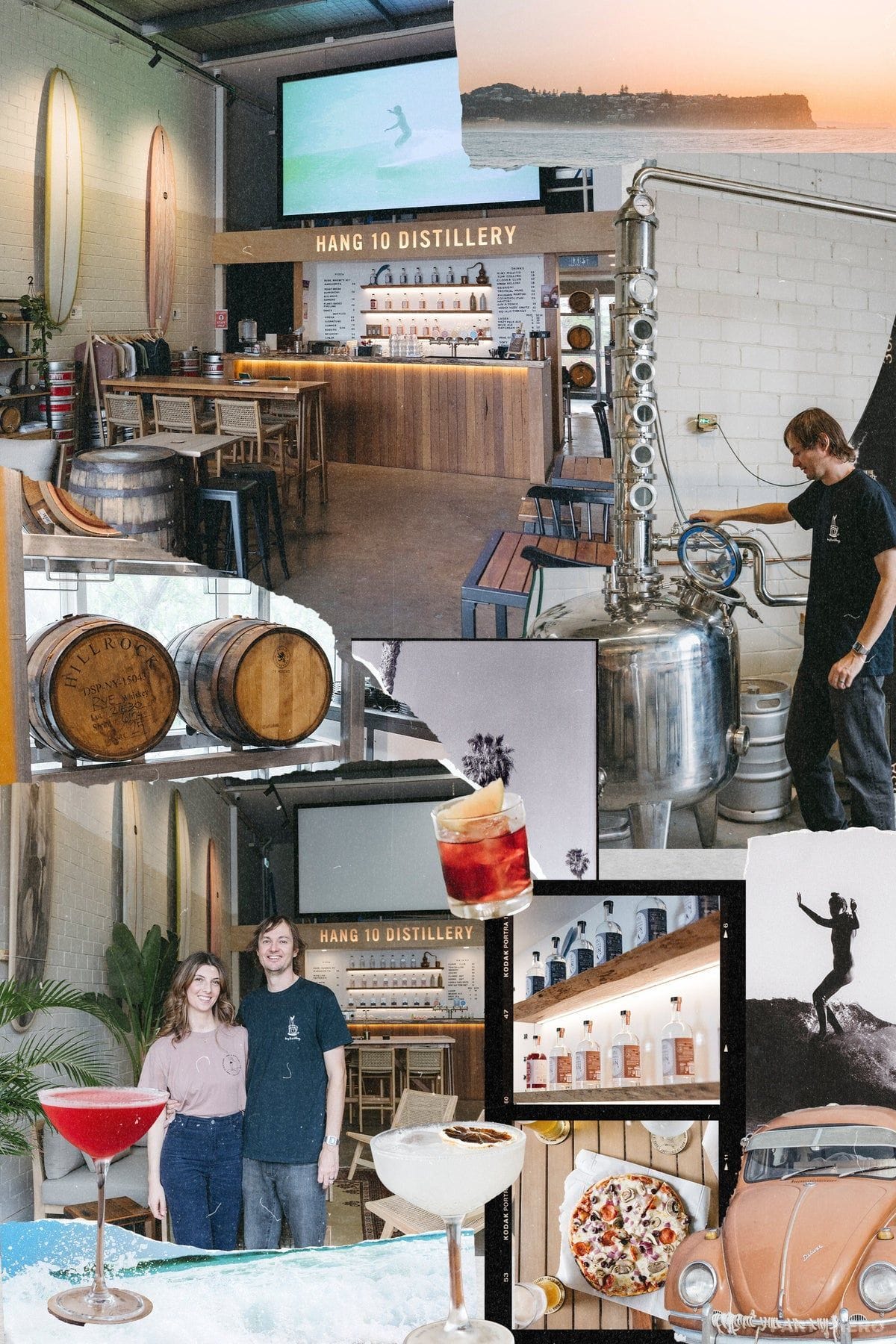 Hang 10 Distillery paint & sip in Sydney - group bookings