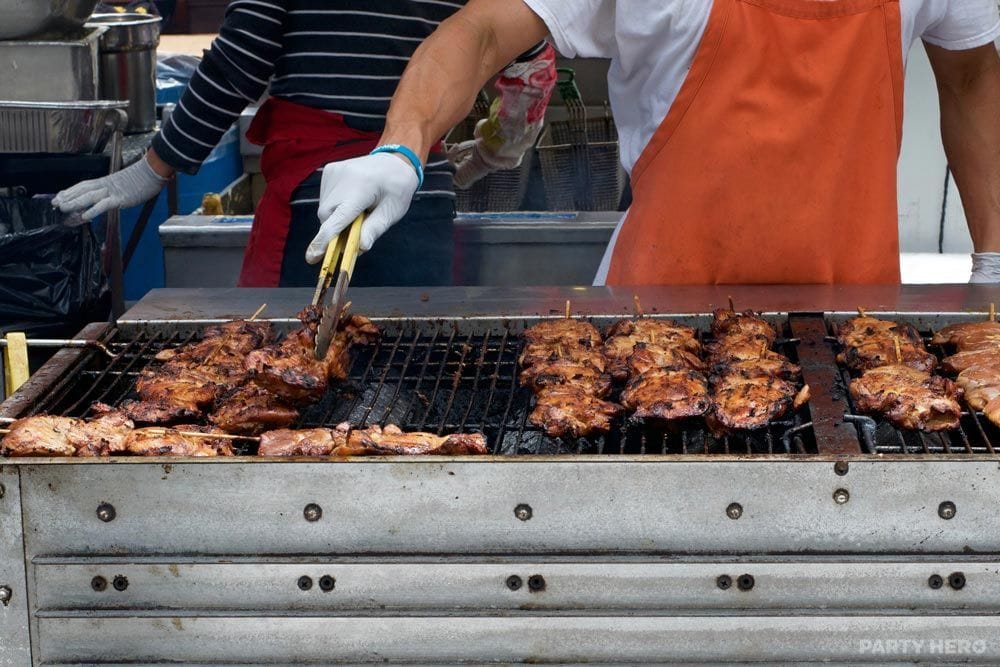 BBQ Spit Roast activity in Sydney - group bookings