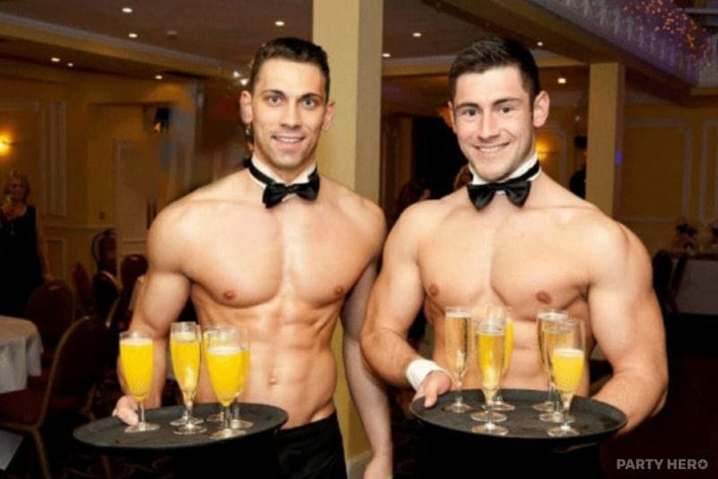 Butlers in the Buff activity in Sydney - group bookings