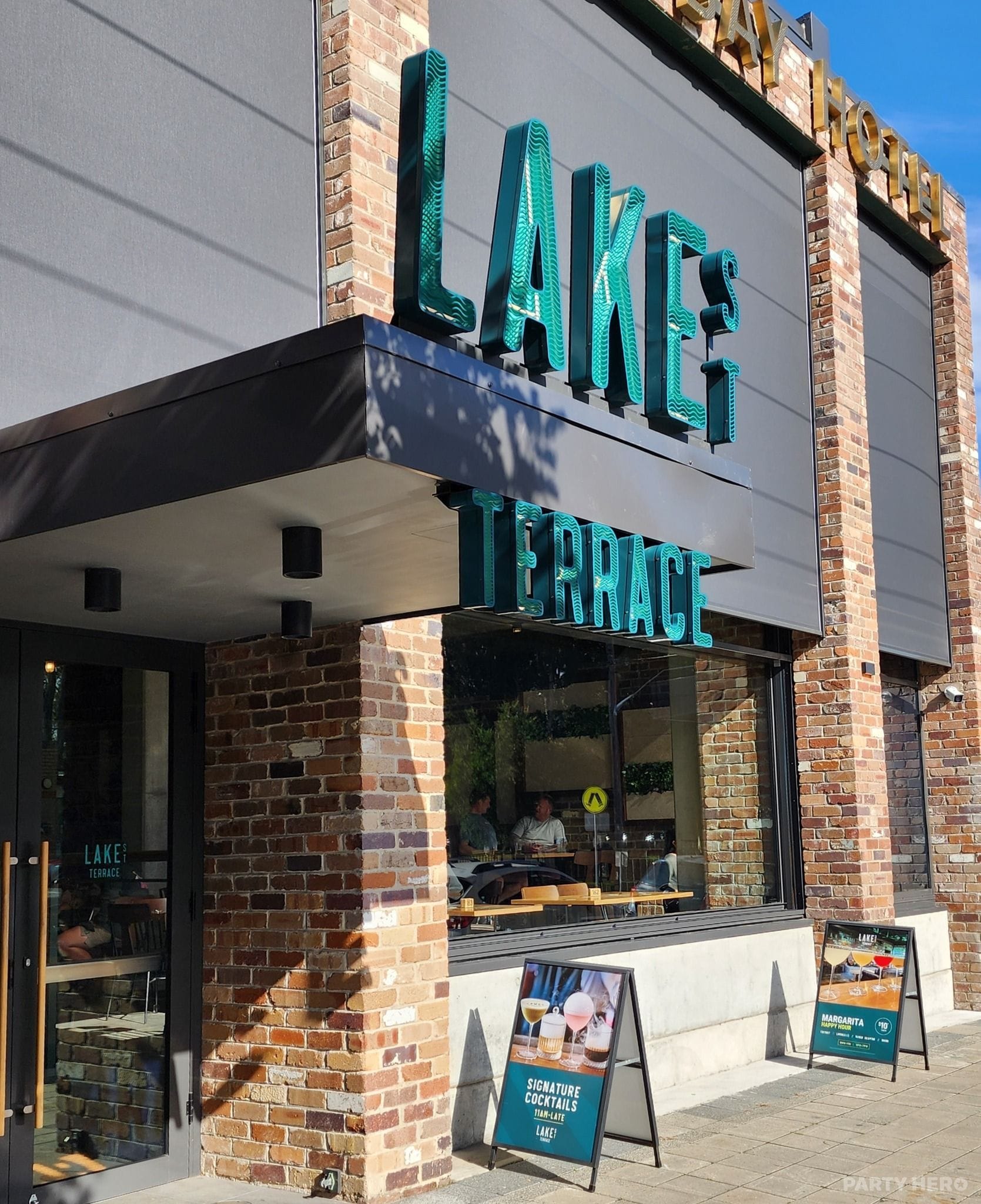 Lake St Terrace at Warners Bay Hotel - party venue in Newcastle
