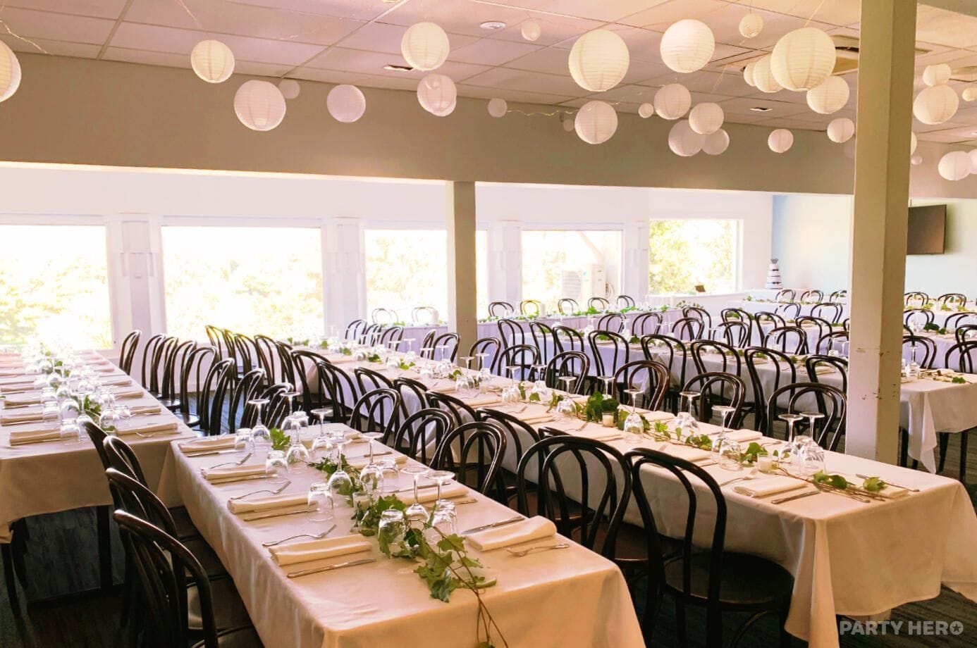 Park View Bar at Moore Park Golf Club - party venue hire