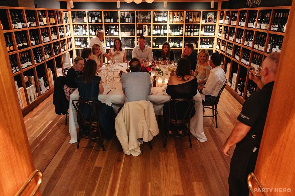 The Wine Room at Bistro Moncur - private dining room in Sydney
