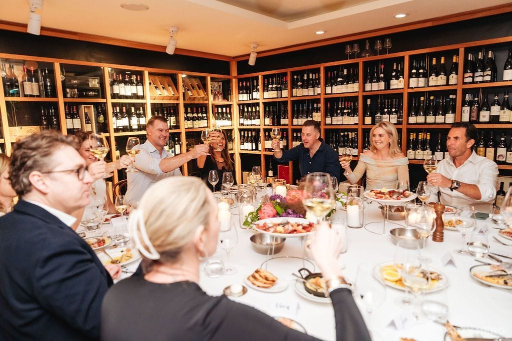 The Wine Room at Bistro Moncur - private dining room in Sydney