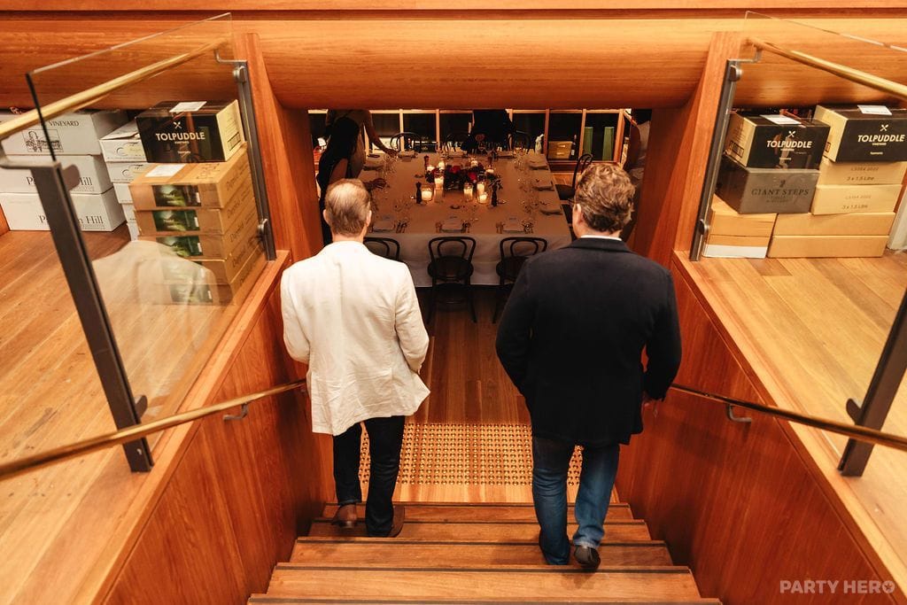 The Wine Room at Bistro Moncur - private dining room in Sydney