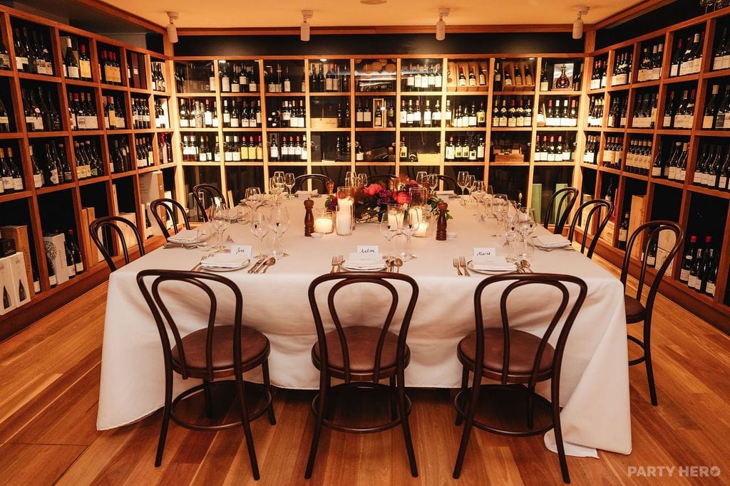 The Wine Room at Bistro Moncur - private dining room in Sydney