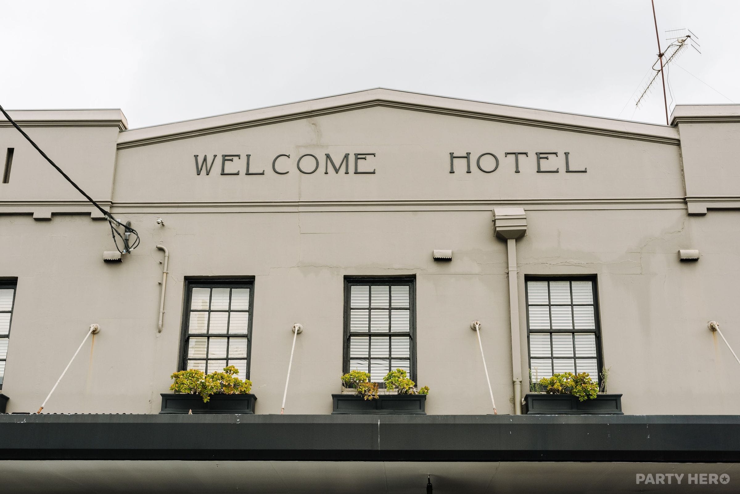 The Welcome Hotel - party venue in Sydney